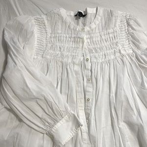 Banana Republic white top M